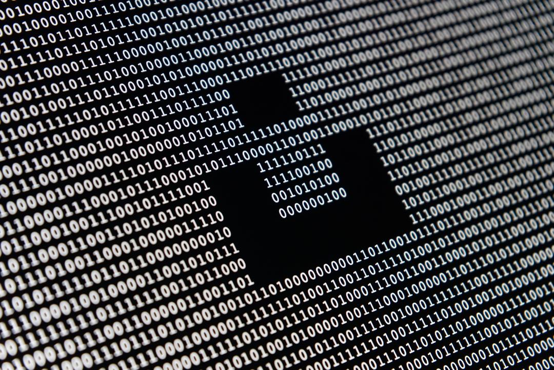 Binary code representing data and information